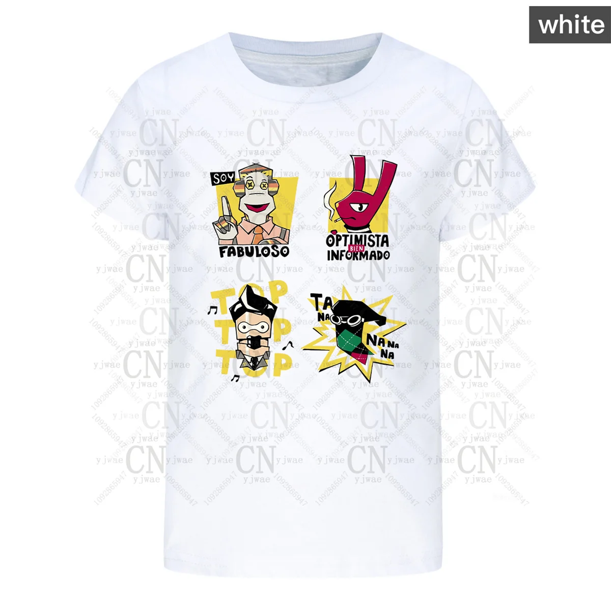 31 دقيقة تشيلي برنامج الأخبار المتناقضة الكرتون الجرافيك تي شيرت الصيف القطن قصير الأكمام للأطفال الكبار الوالدين والطفل تي شيرت #6