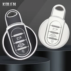 TPU Car Key Case Cover Shell Fob For BMW MINI COOPER S ONE JCW F56 F55 F54 F57 F60 R55 R56 R57 R58 R59 R60 S Roadster CLUBMAN