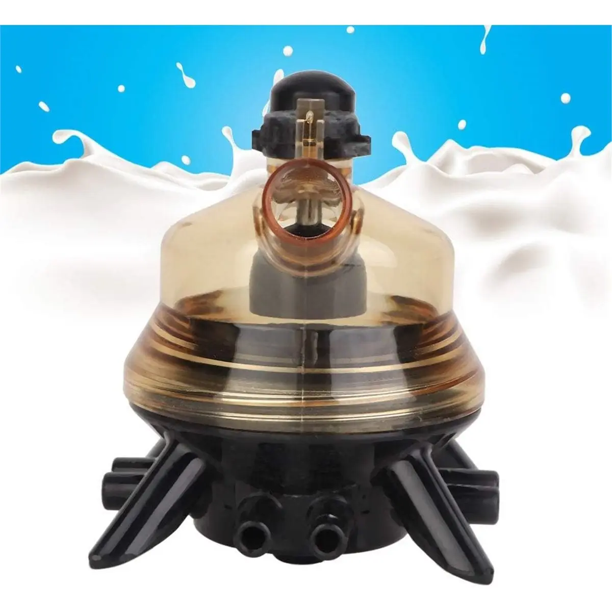 Oct Sale 150ml Cow Milk Collector, Milking Machine Part with Plastic Base for Dairy Farm Equipment, for Cow and Sheep
