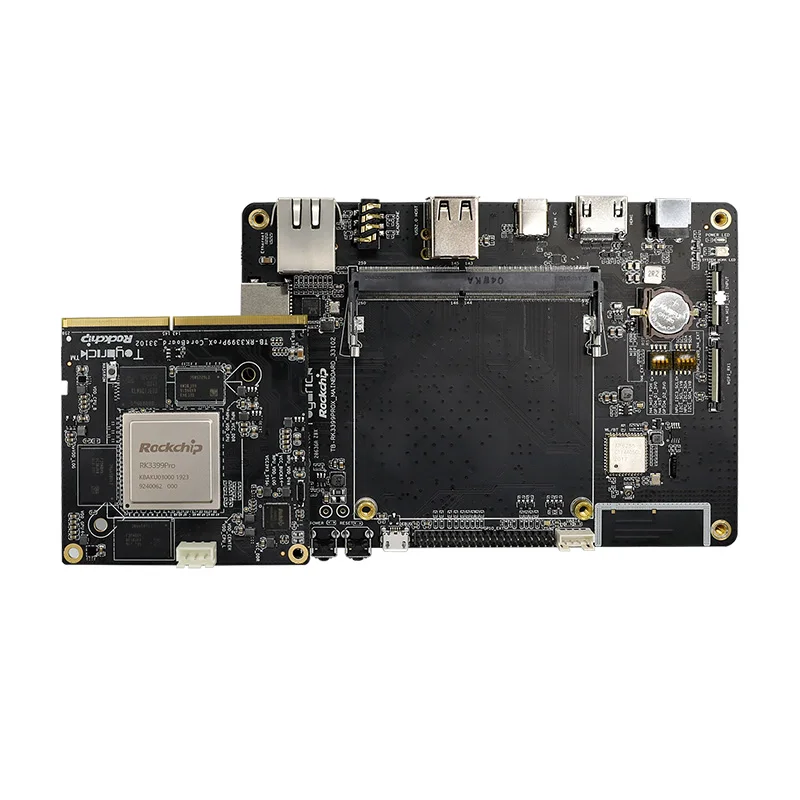 Youyeetoo TB-RK3399ProX NPU 3.0TOPS RockChip RK3399Pro AI carte de développement d'intelligence artificielle prend en charge Android/Linux