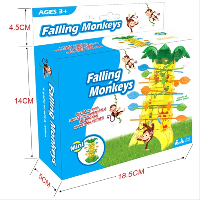 Children Interesting Intelligence Toys Turn Monkeys Down Monkey Tree Climbing