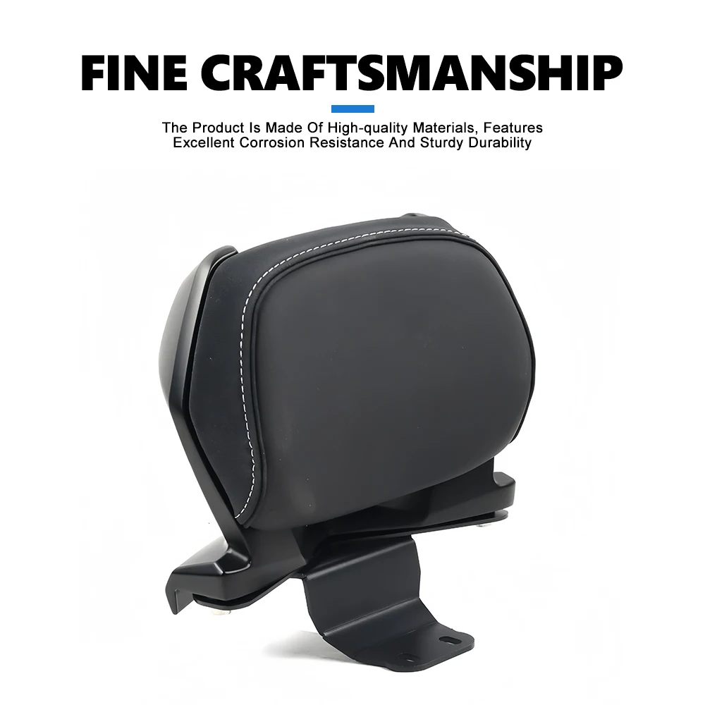 For VOGE SR250GT Motorcycle Seat Part Backrests Back Rest Pad rear frame Lumbar Support Waist Rest Soft Comfortable