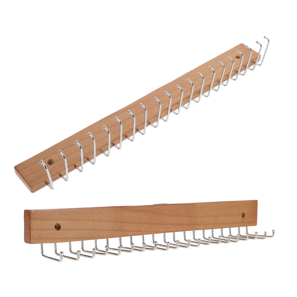 

2 Pcs Belt and Tie Organizer Holder Hanger Hangers for Women Racks Closet Storage