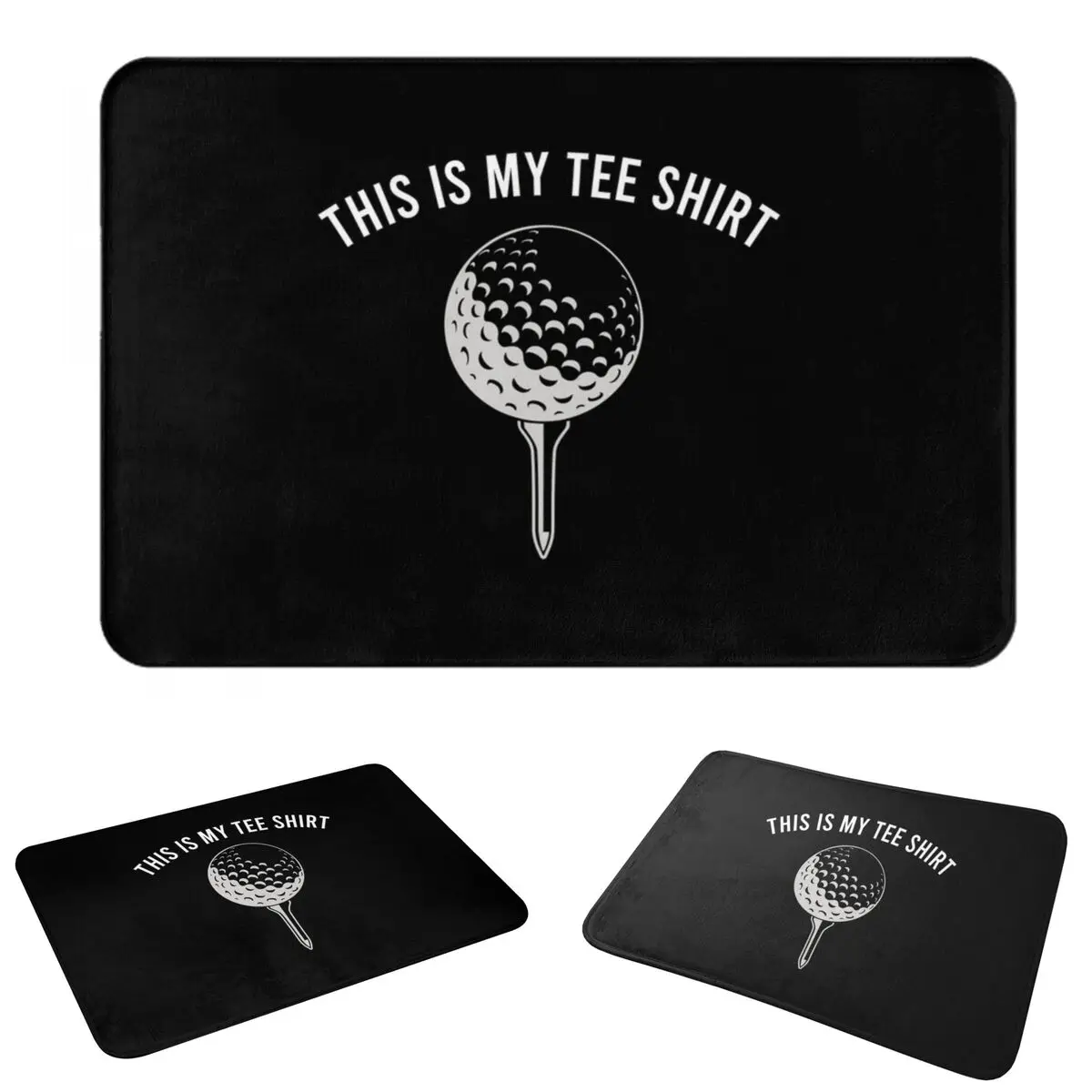 Golf Golf Clubs Golf Ball Doormat Sand Scraping Carpet Rug Kitchen Entrance Home Floor Mat for Bedroom Footpad Mats