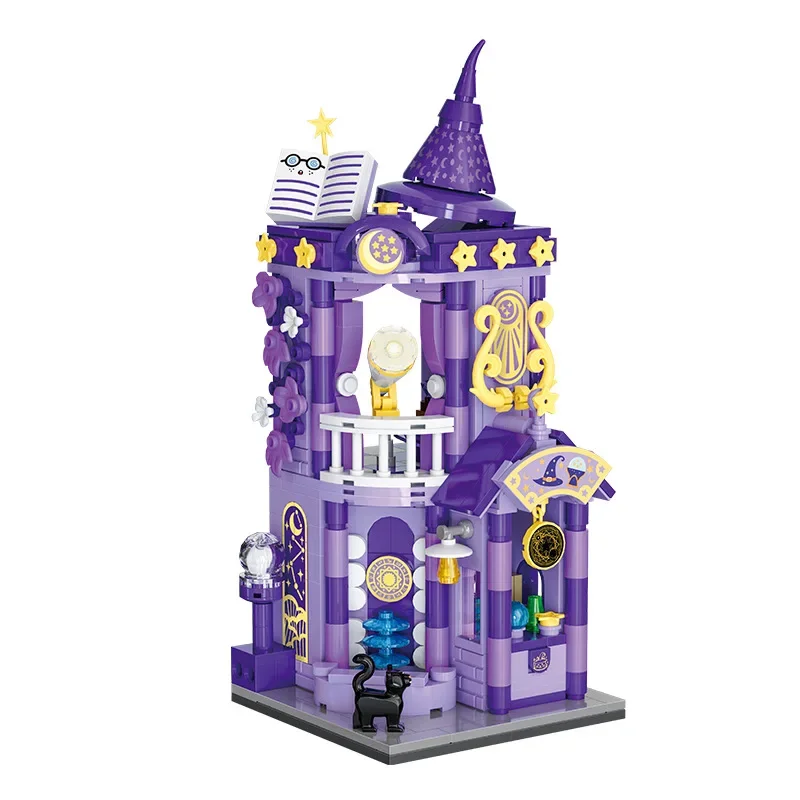 Fun scene series building block toy decoration gift