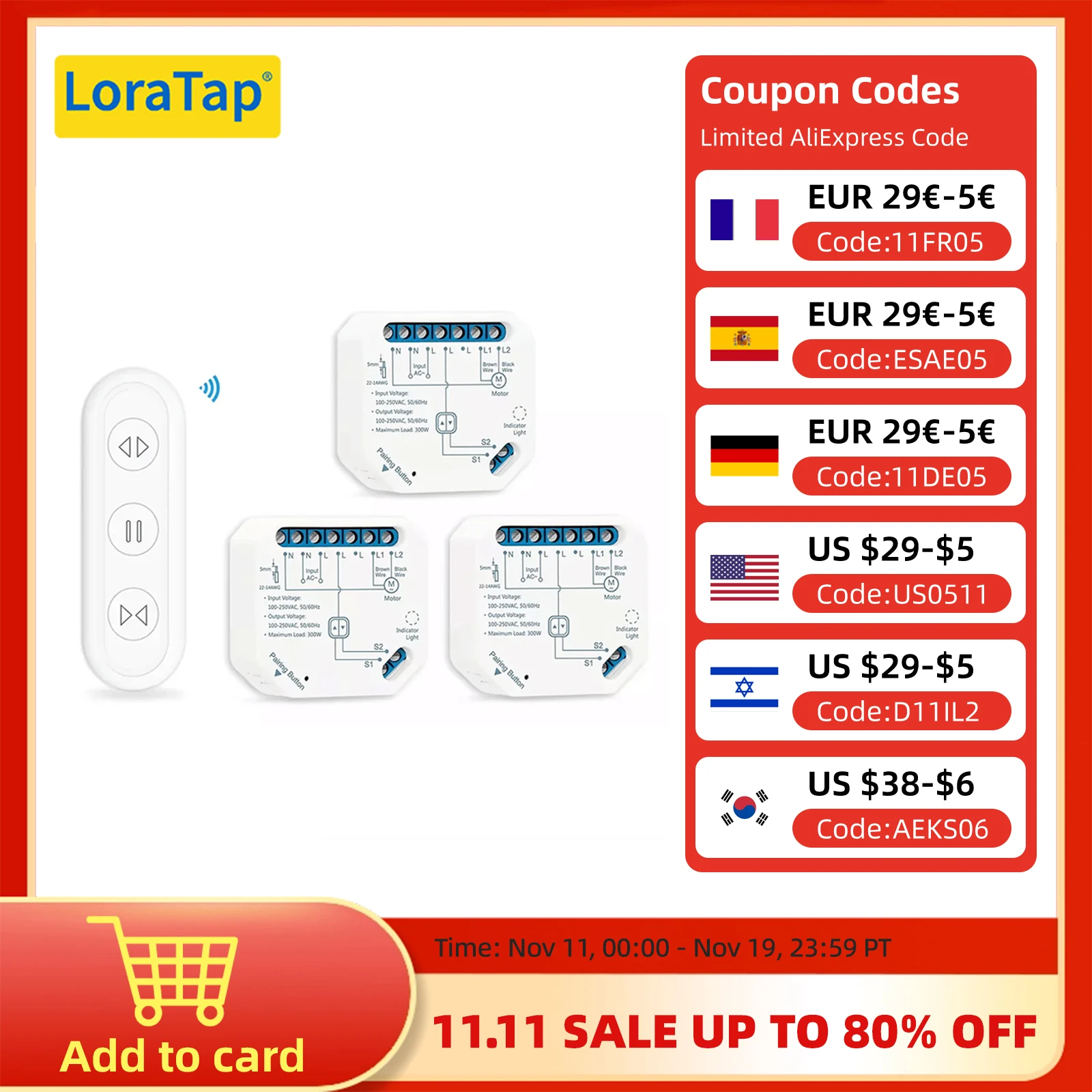 Tuya — Interrupteur connecté pour rideaux, app Smart life, pour volet roulant motorisé électrique, minuterie DIY qui fonctionne avec télécommande en WiFi RF, avec Alexa Echo et Google Home pour maison