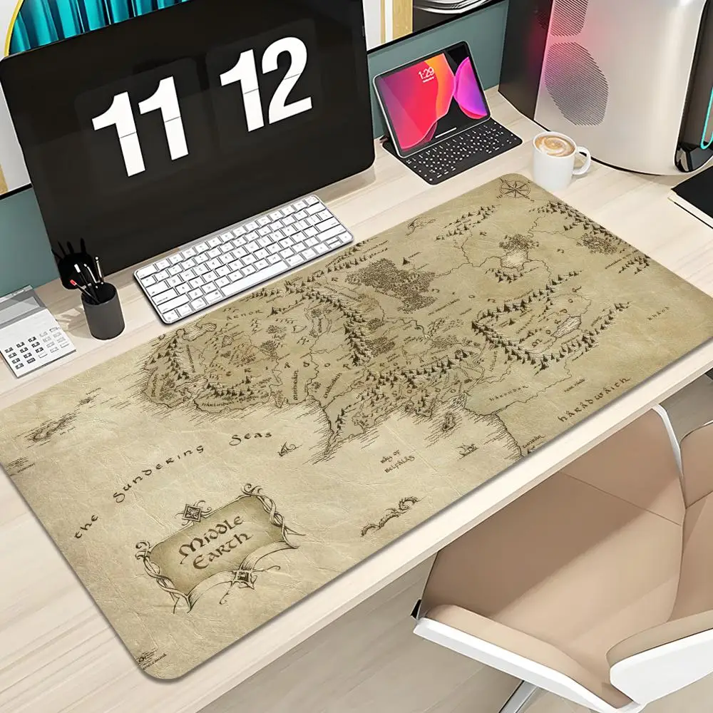 Retro navigation Map Art Mouse Pad Keyboard Mousepad large 1200X600 mm Desk Mat PC Gamer Office Carpet Home Table pad