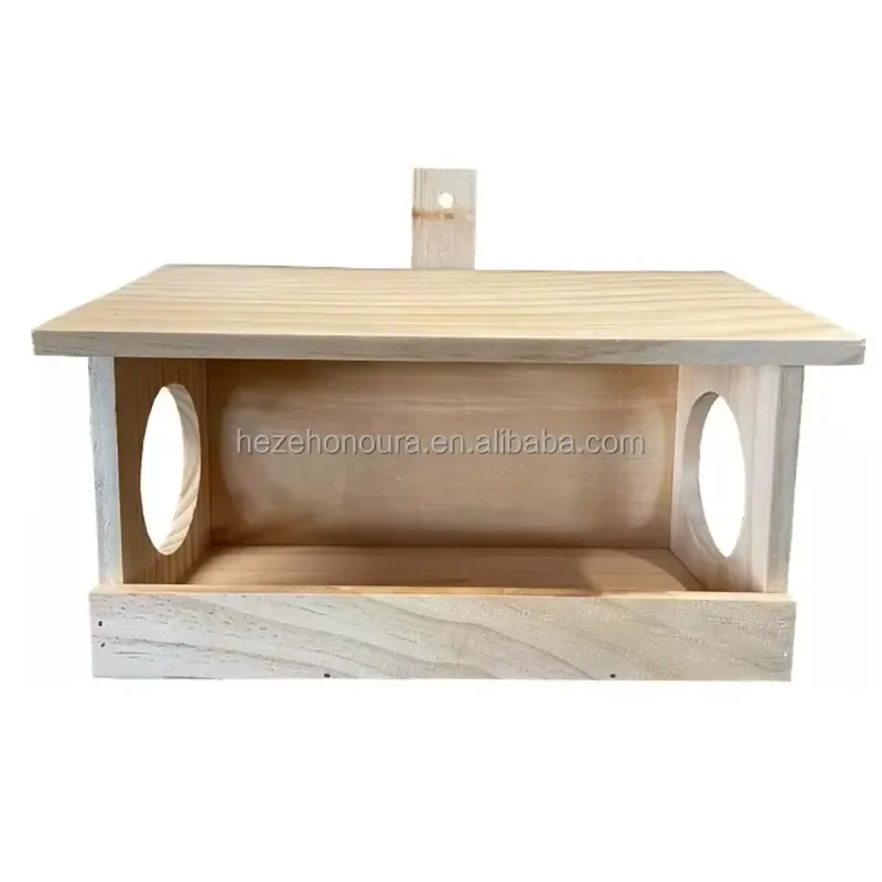 High quality custom pine bird cage solid wood bird design