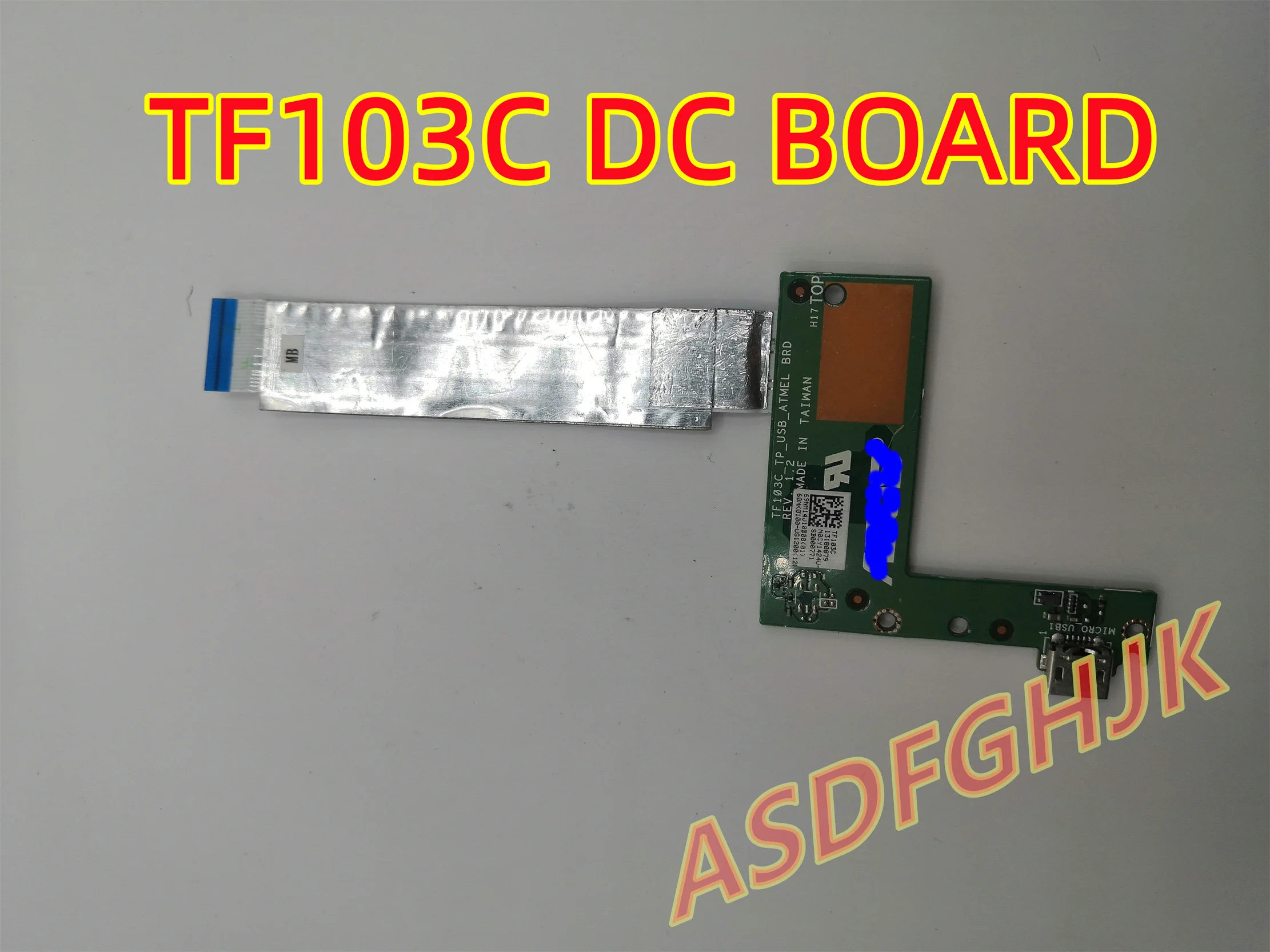 TF103C-TP-USB-ATMEL BRD For ASUS K010 tablet charger port board with cable  test ok