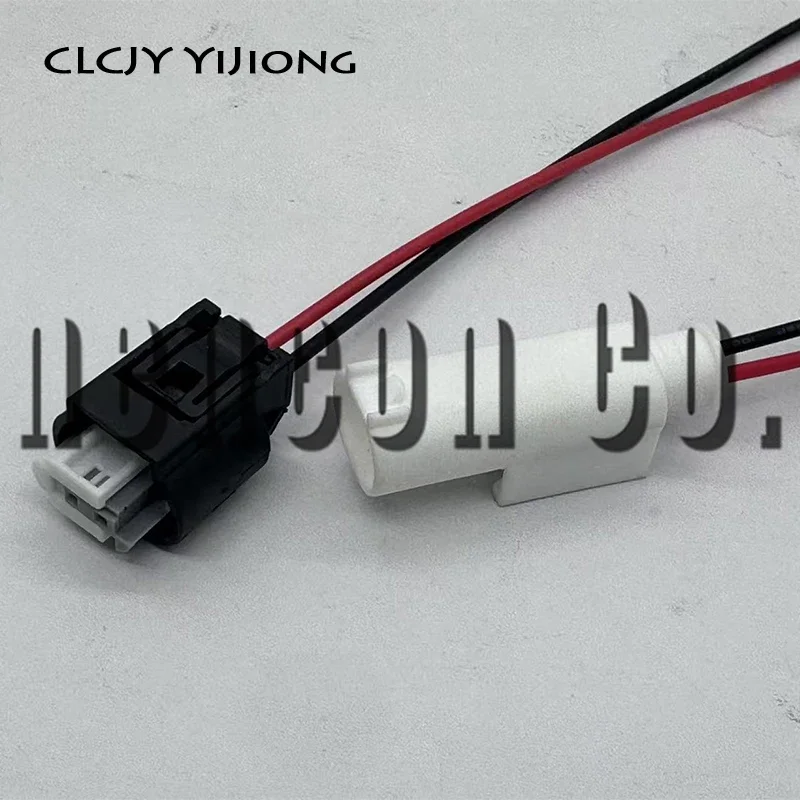 

1 set 2 pin car ADS wheel speed sensor plug outdoor temperature sensor connector 1718555 suitable for BMW