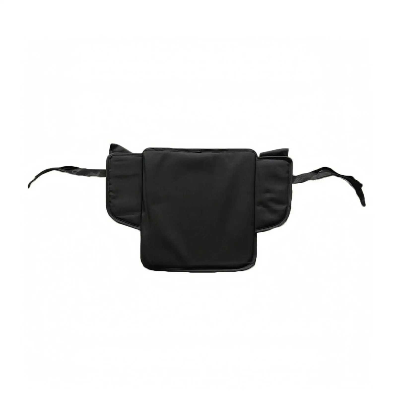 Universal Stroller Footrest Pad Black Oxford Cloth Baby Pushchair Leg Rest Extension Comfortable Support Accessory for Most