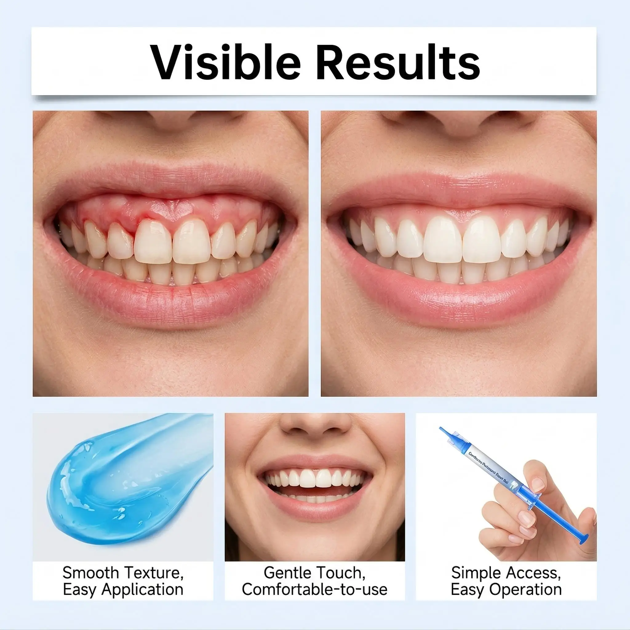 Gum Care Gel Periodontal Repair Gel For Gum Health Support Strengthening Repairing Soft Tissue Portable Daily Oral Hygiene Care