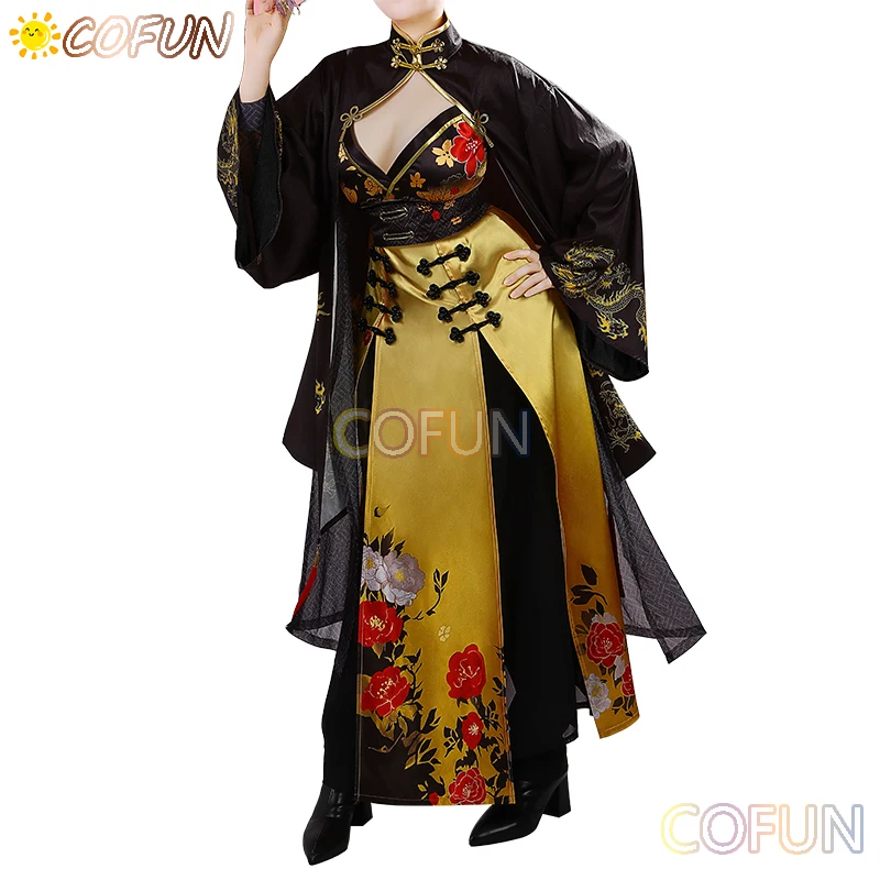 COFUN [Customized]NIKKE The Goddess Of Victory Moran Cosplay Costume Game Suit Elegant Sexy Dress Uniform Halloween Outfit Women