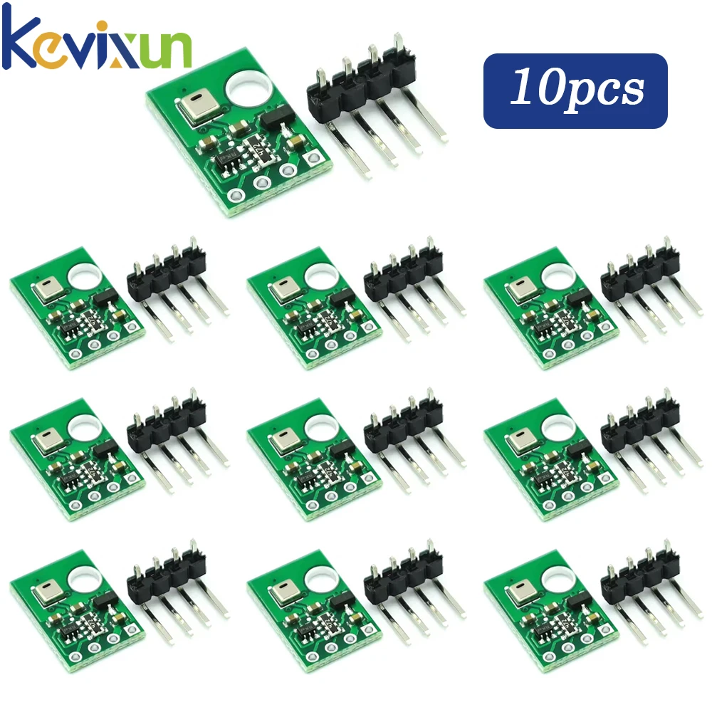 10PCS AHT20 I2C temperature and humidity sensor module high-precision humidity sensor probe DHT11 AHT10