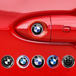 Autocollants de protection de trou de serrure de voiture, insigne de coque de clé automatique, aluminium 3D, BMW E46 E90 E60 F10 F30 E39 E36 F20, 2 pièces, 5 pièces, 10 pièces, 11mm, 14mm