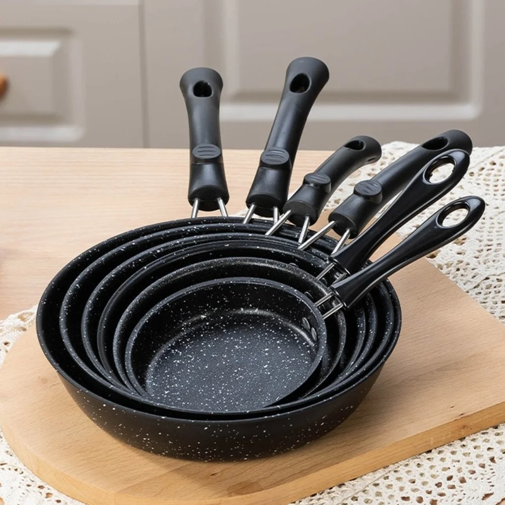 Omelette Skillet with Non Coating Finish for Effortless Food Release and Simple Post Cooking Cleanup on Any Stovetop