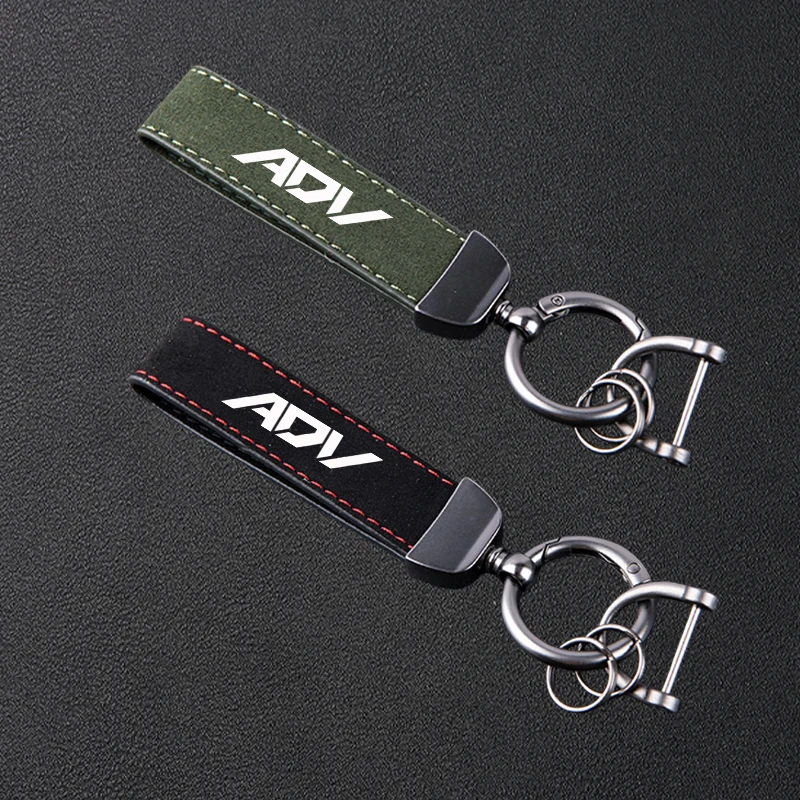 

Высококачественный кожаный замшевый брелок для мотоцикла HONDA ADV 350 2025, ADV 150, ADV150, ADV160, ADV 150 160 350, аксессуары