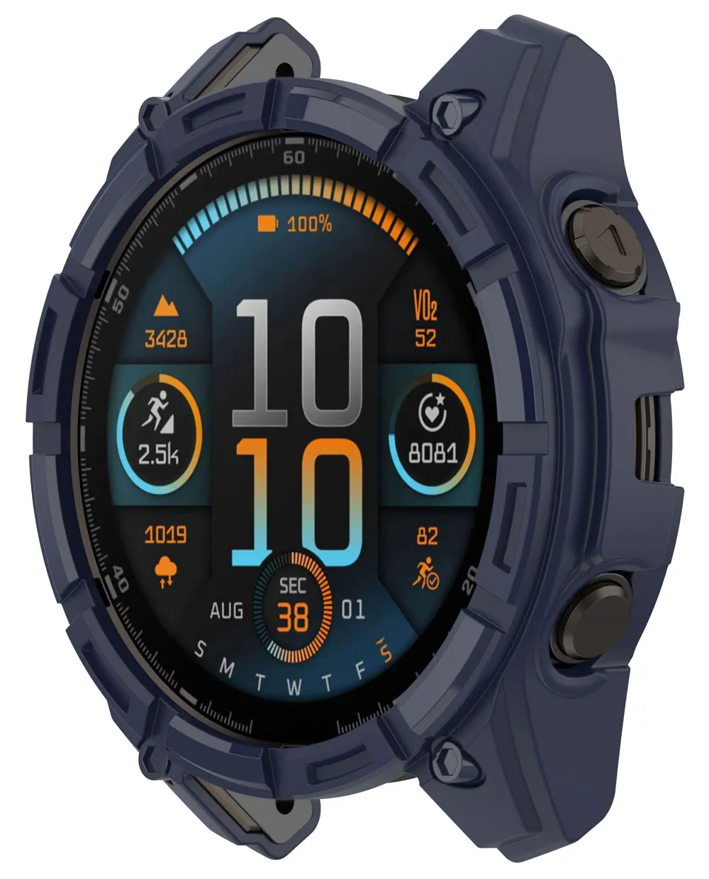 Silikon-Uhrenabdeckung für Garmin Fenix8 Solar 51 mm 47 mm Band Smart Watch Ersatzschale Garmin Fenix 8 AMOLED Schutzhülle – Detail 11