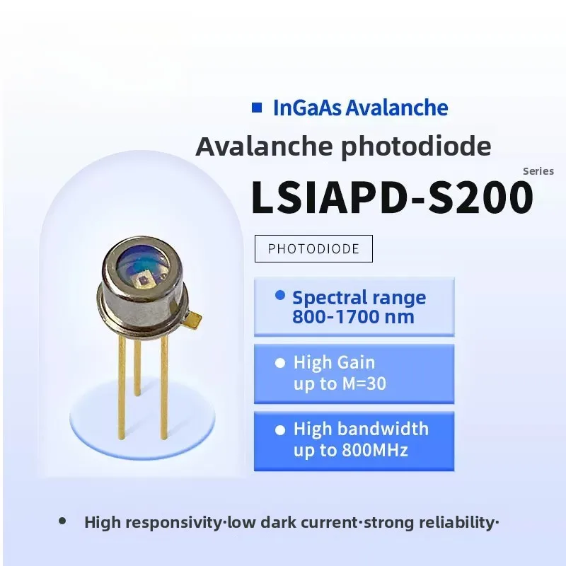 

LSIAPD-S200 800-1700nm InGaAs APD Photodetector – 200µm Active Area