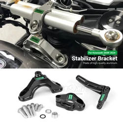 For Kawasaki Ninja ZX-6R ZX 6 R ZX6R 2024 Motorcycle Stabilizer Steering Damper Mounting Bracket CNC Absorber Support
