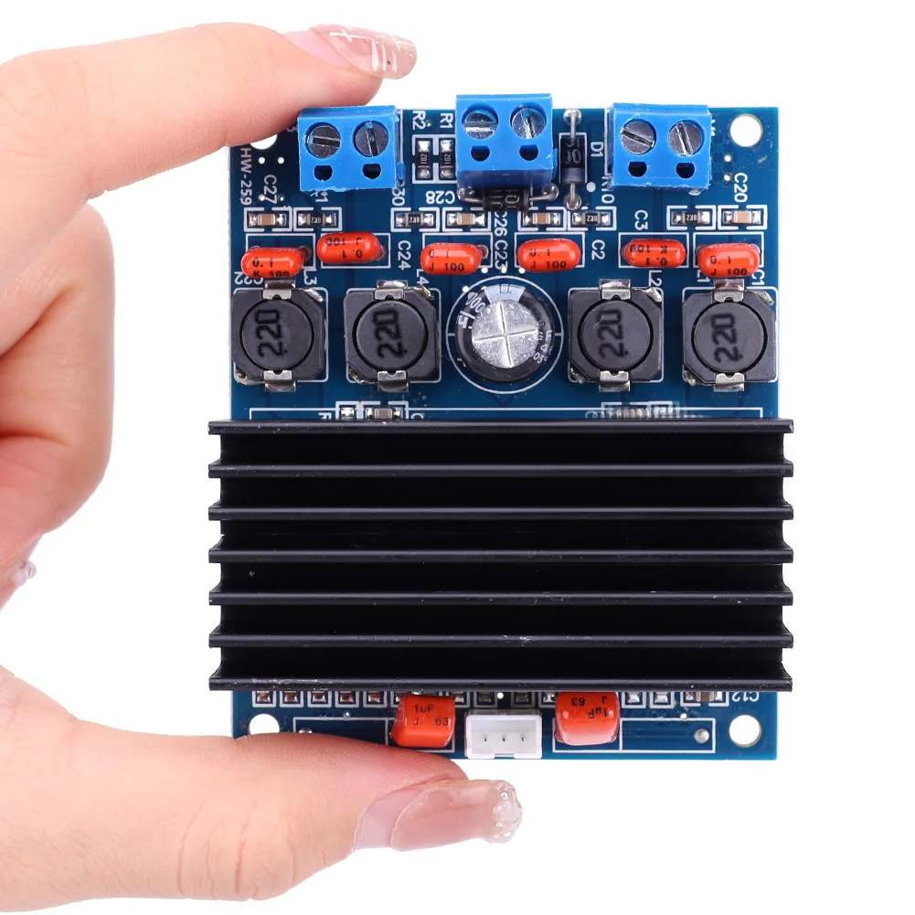 TDA7492 DC12-24V Digital Amplifier Board Audio Amplifier Board Wireless Audio Receiver High-Power Music Amplifiers Module