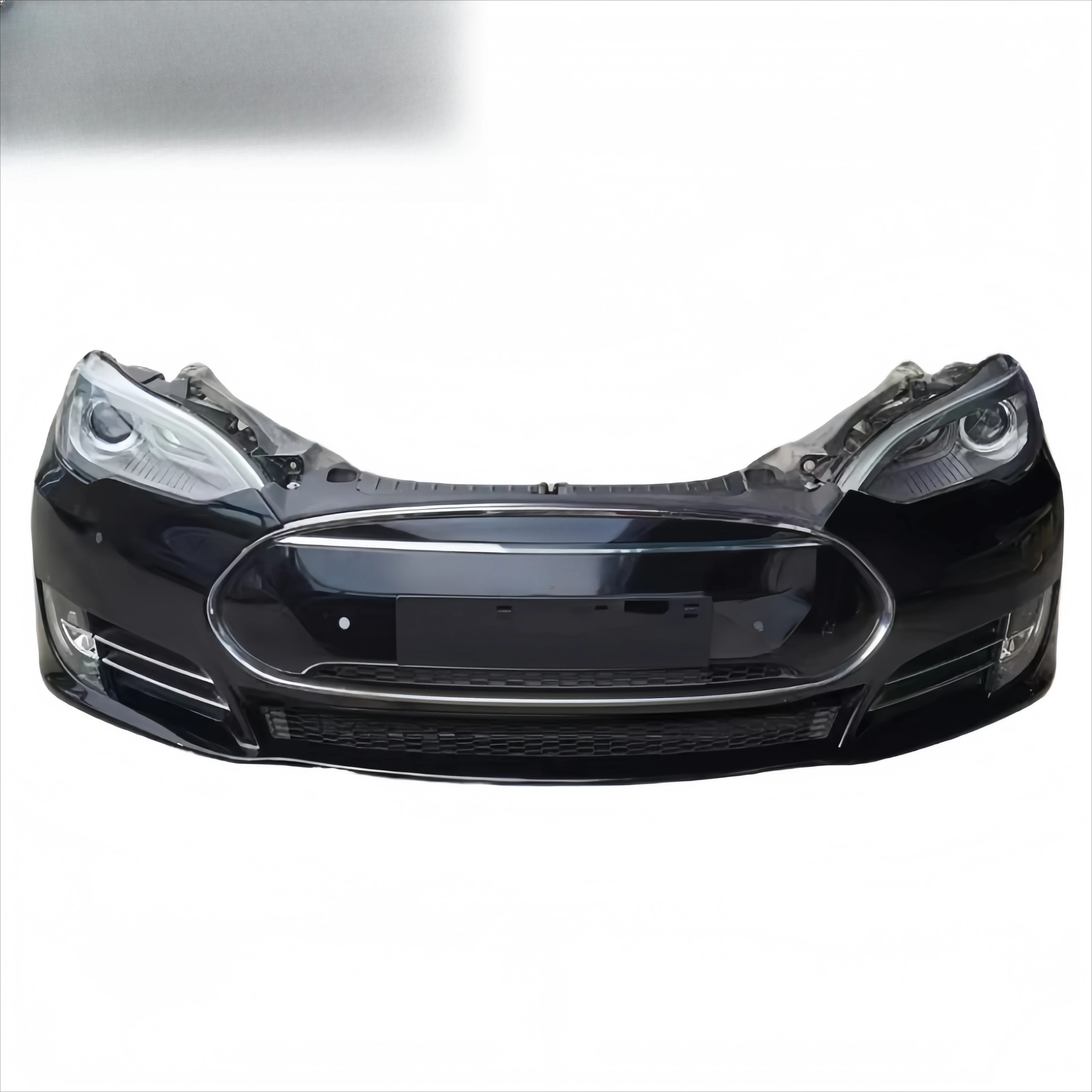 Best-selling Wholesale  for  Model S Complete Front Bumper with Grille, Headlights and radar Wiring Harness