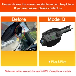 Customized 4K HD Plug and play Car WIFi DV Dual Lens For Chery Tiggo 8 Plus Omoda 5 Kaiyi E5 Video Recorder Recording Devices