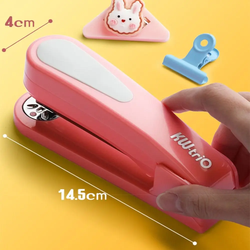 Cucitrice creativa per carichi pesanti Cucitrice lunga rotativa a 360 gradi senza sforzo Strumento di rilegatura manuale multifunzione in metallo Ufficio scolastico