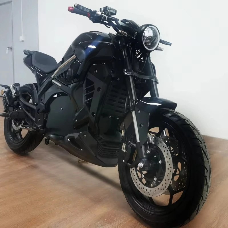 XDSS Rocker Arm 4000W Chain Electric Motorbike Adult 72V 130km/h Racing High-speed Electric Motorcycle