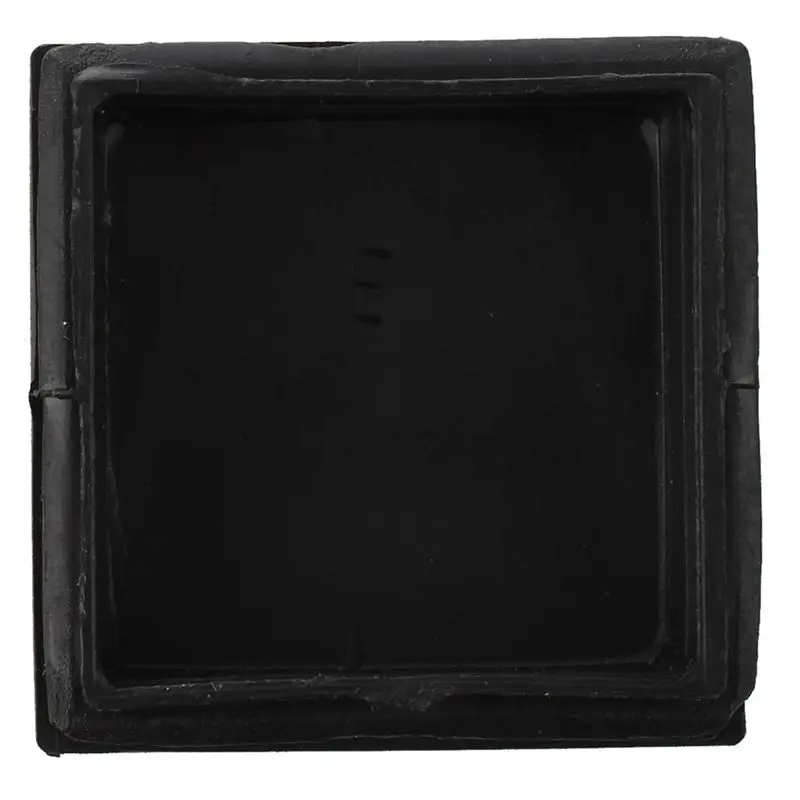 -[Retail TX] 30 Pcs Plastic Square Blanking End Caps Tubing Tube Inserts 50Mm X 50Mm