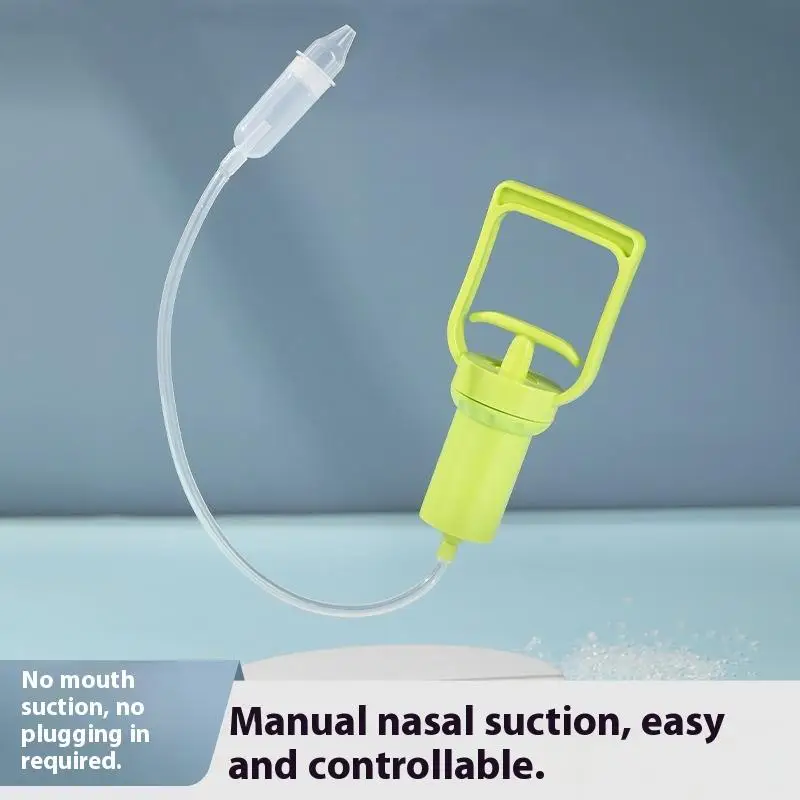 

Baby Nasal Aspirator Powerful Hand Pump And Non-invasive Nose Tip Hygienic And Comfortable Nose Suction For Baby