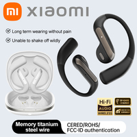 Xiaomi Smart AI Translation Headset Stereo Sound Semi-in-ear Air Conduction True Wireless Sports Long-lasting Bluetooth Headset