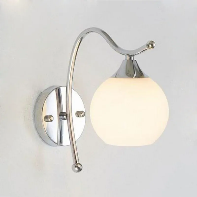 Wall lamp ofhead led lighting modern brief double slider walls lamps mirror light bulb wall lamp