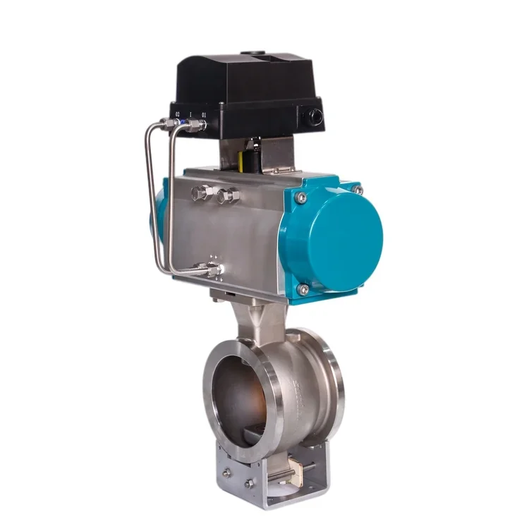 High Quality V Type Ball Valves Ball Valve High Pressure Durable High Temperature Valves