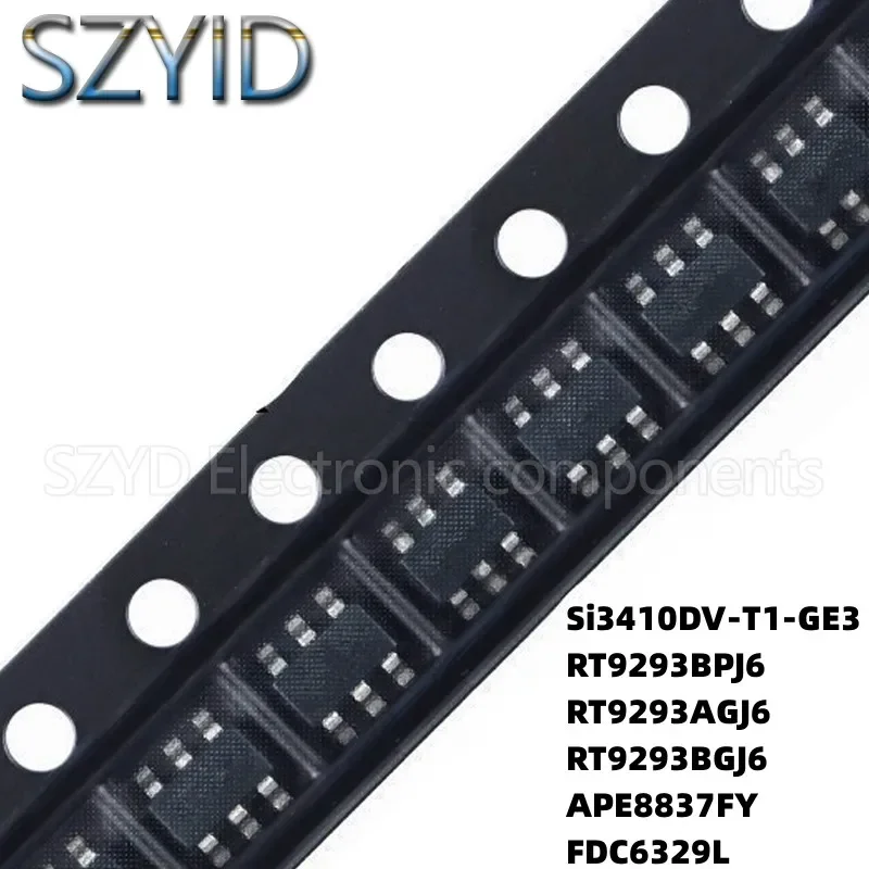 

100PCS SOT23-6 RT9293BPJ6 RT9293AGJ6 RT9293BGJ6 APE8837FY FDC6329L