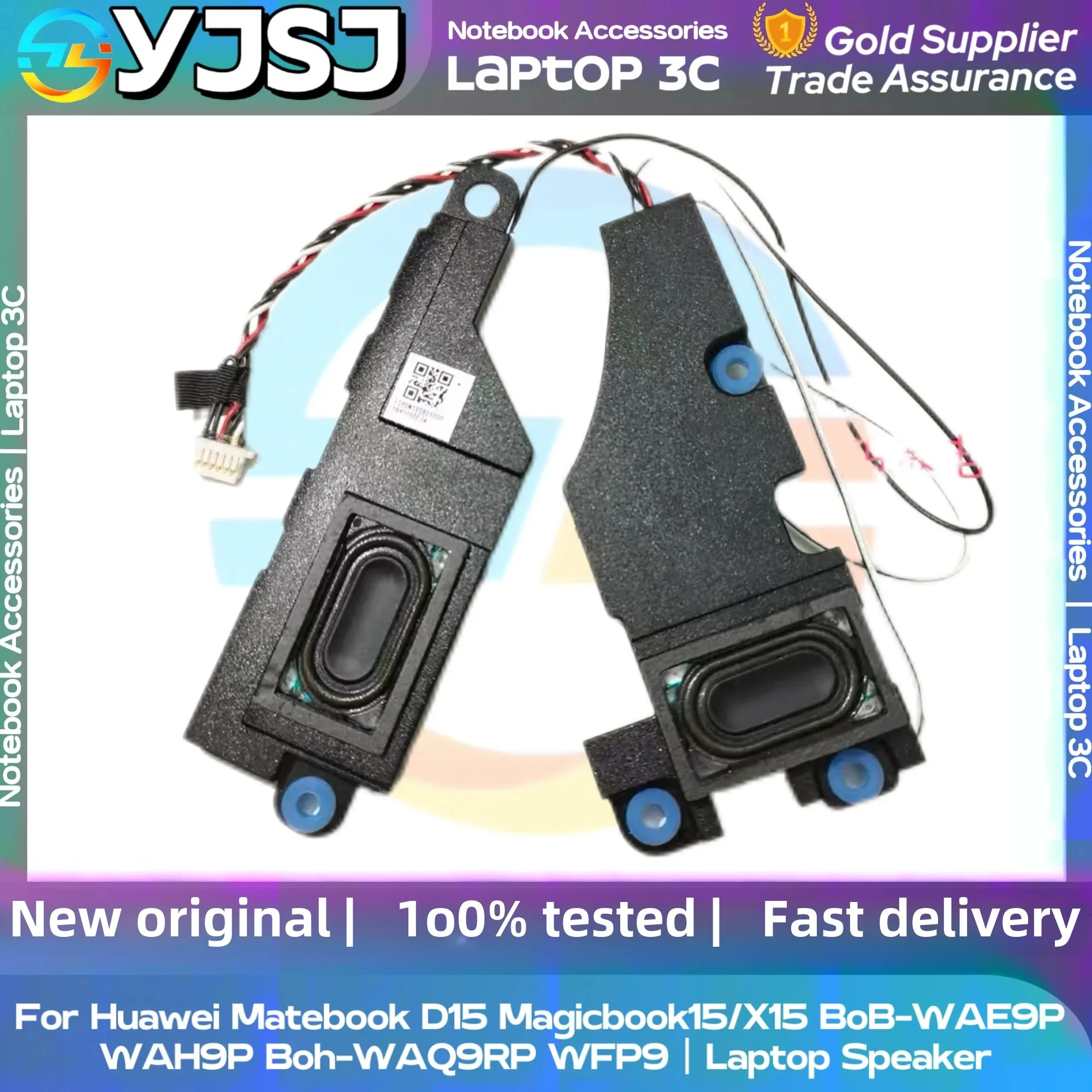 

New GENUINE Original Laptop Speaker For Huawei Matebook D15 Magicbook15/X15 BoB-WAE9P WAH9P Boh-WAQ9RP WFP9 built-in speaker