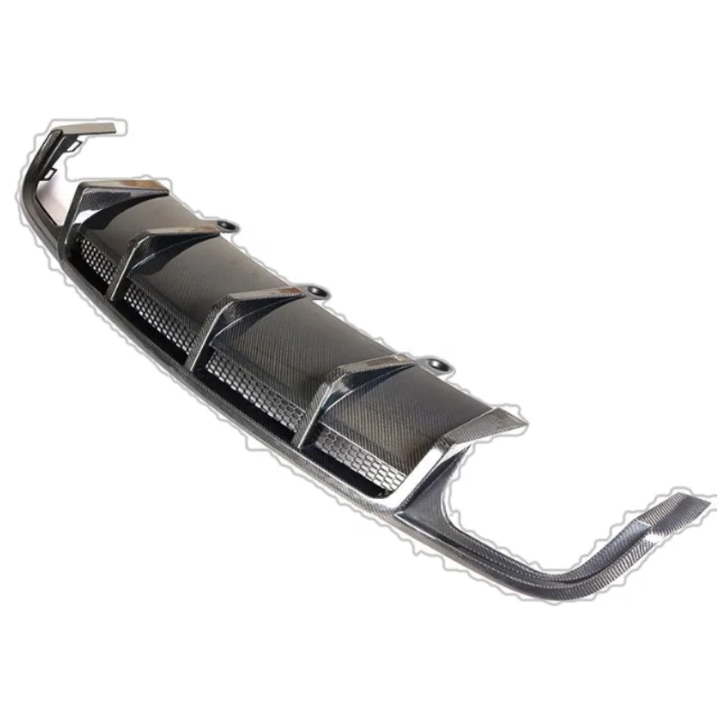 

rear diffuser for S6 S style carbon fiber bumper diffuser for A6 Sline 2016-2018