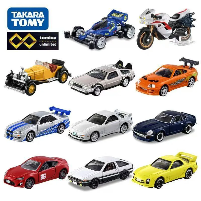 

TAKARA TOMY Alloy Car Model Black Box Flagship Neocentric Evangelist Fast And Passion Conan Collection Gift