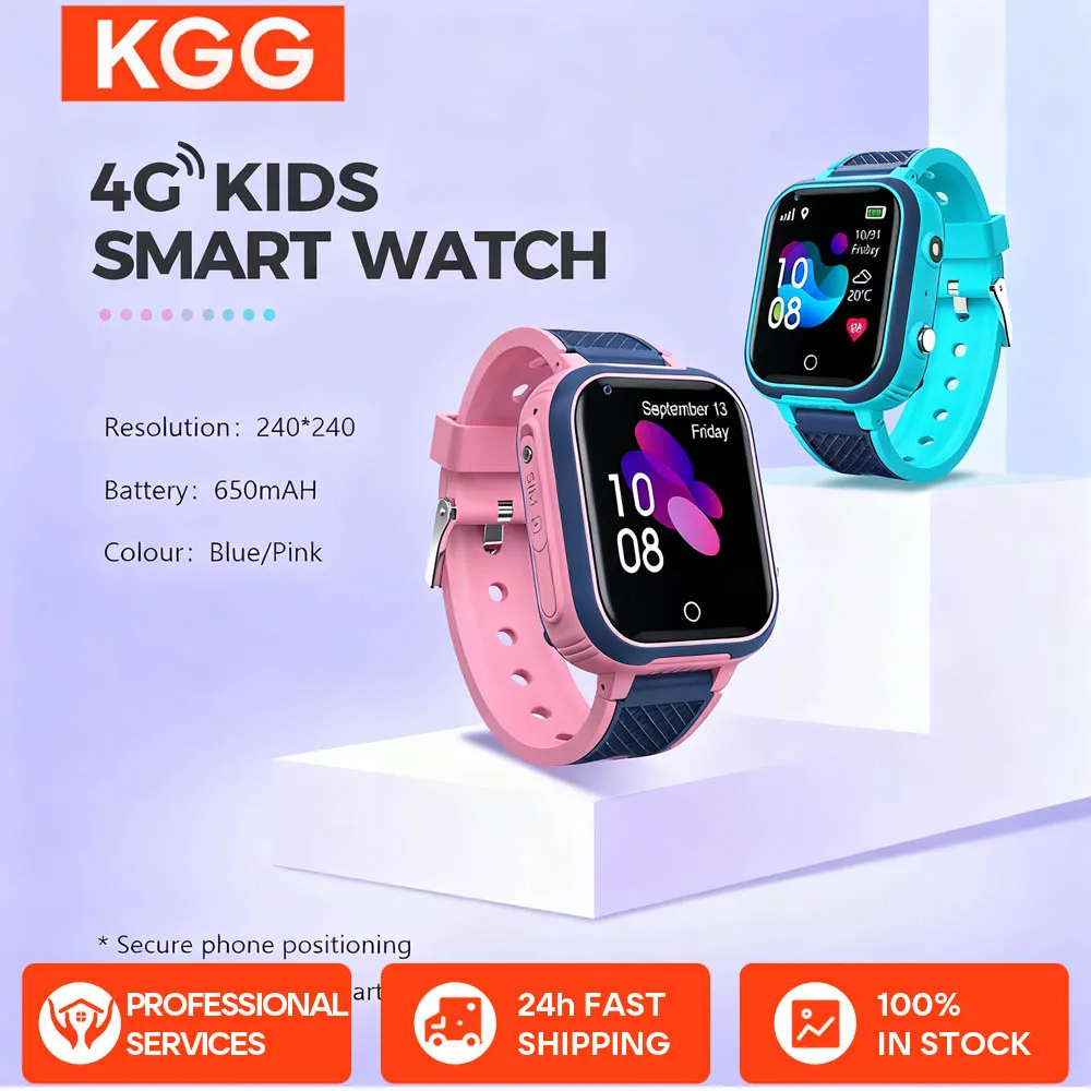 

Детские умные часы 2G + 4G, GPS, Wi-Fi, трекер и звонки, 4G, умные часы для девочек и мальчиков, камера SOS, голосовой видеозвонок для детей
