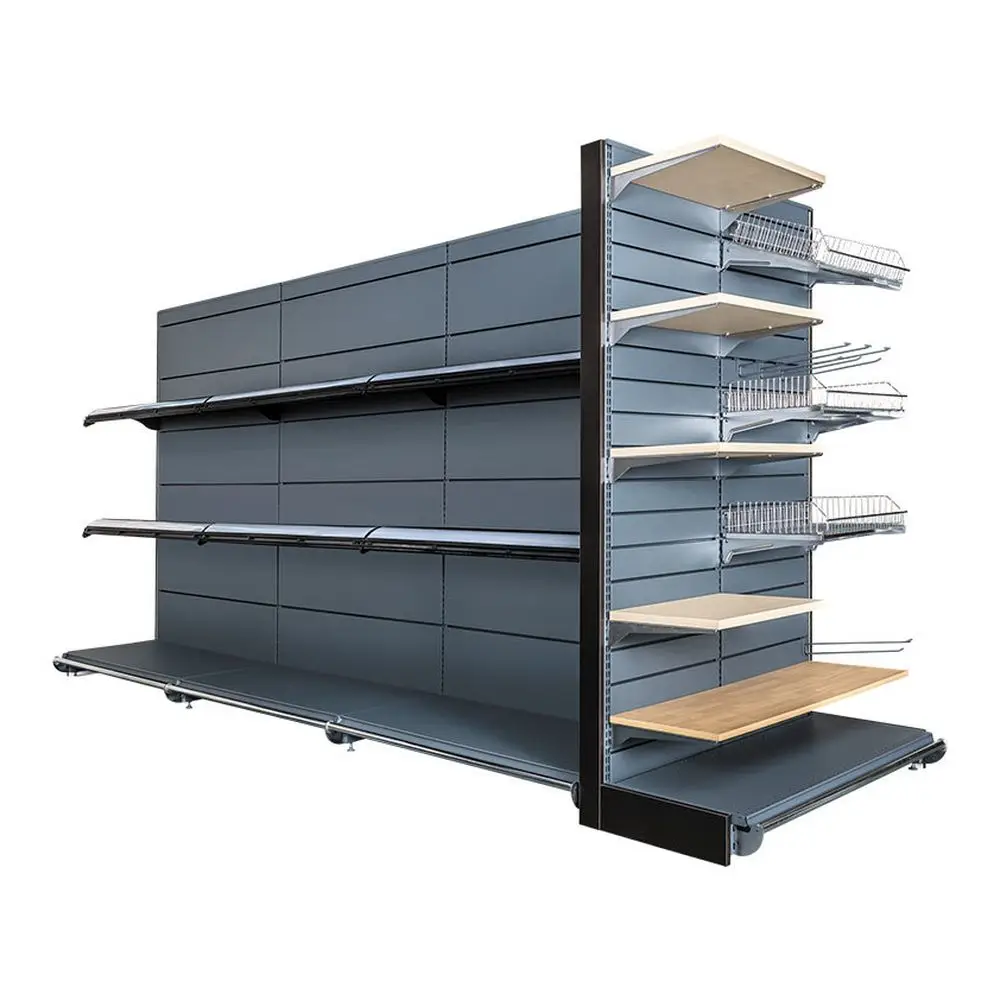 Prima-Supermarket Shelves for Snacks Shop, Pharmacy, Stationery Stores