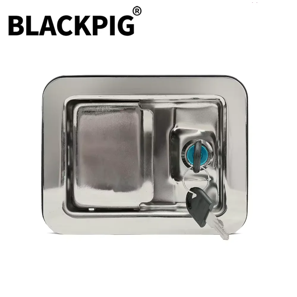 

140*108MM Stainless Steel Silent Diesel Generator Set Door Panel Lock Electric Genset Parts Accessories