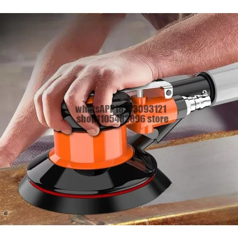 Pneumatic sander Small sandpaper dry mill 5 inch car waxing polishing l40