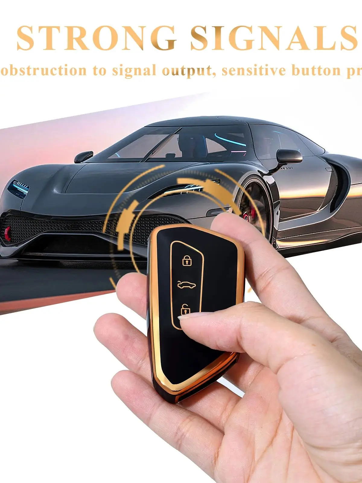 Étui pour clé de voiture en TPU, pour Volkswagen VW Golf 8, coque pour Skoda Octavia A8 MK4 Mk8 2021 Seat Leon Mk4 Cupra Formentor