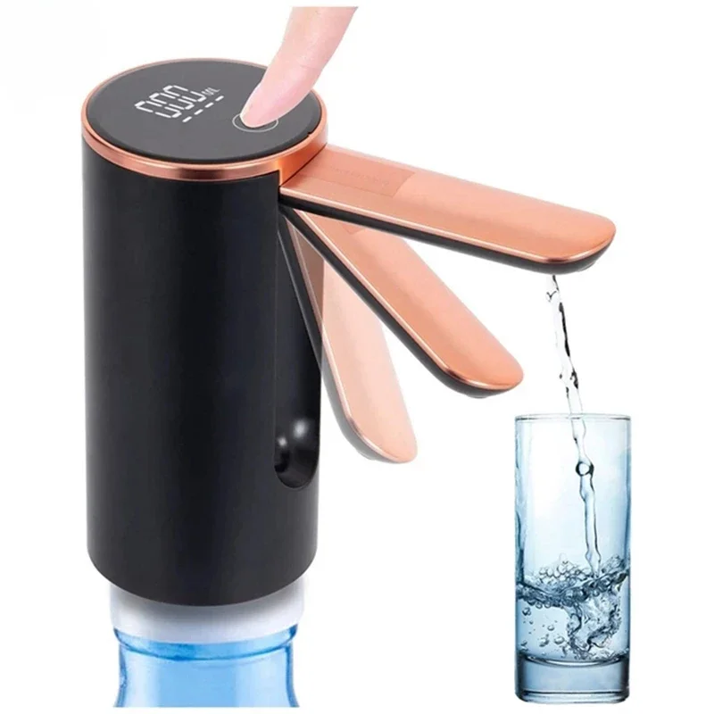 Xiaomi Foldable Electric Water Bottle Pump Dispenser 1-5 Gallon,Foldable Automatic Water Bottle Pump,Portable Electric Water Pum