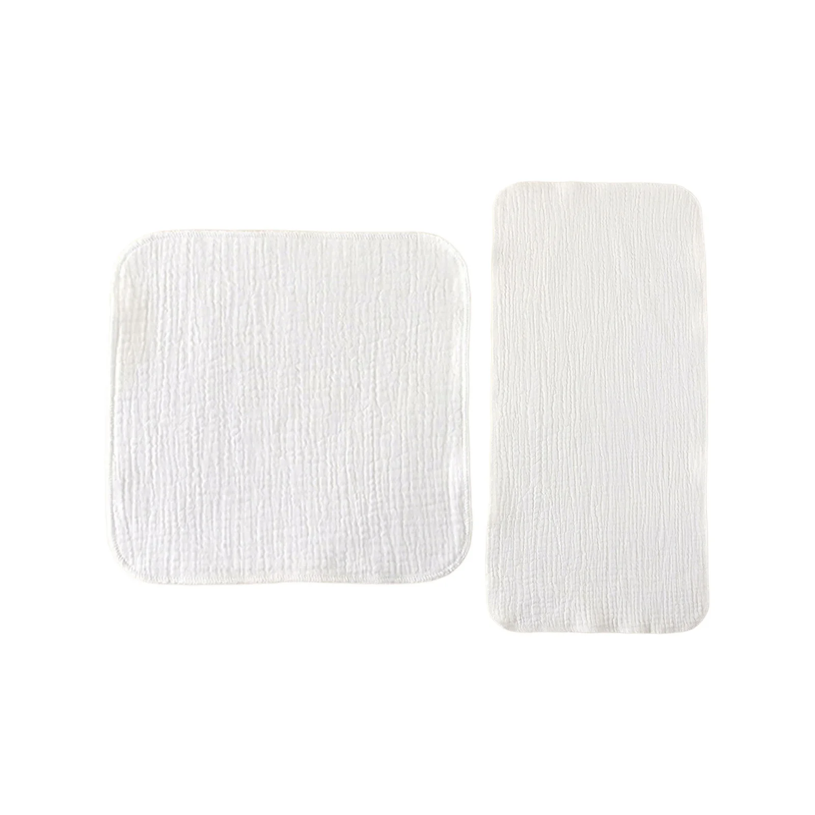 

Набор детских хлопковых квадратных полотенец (25x25см+25x50см)