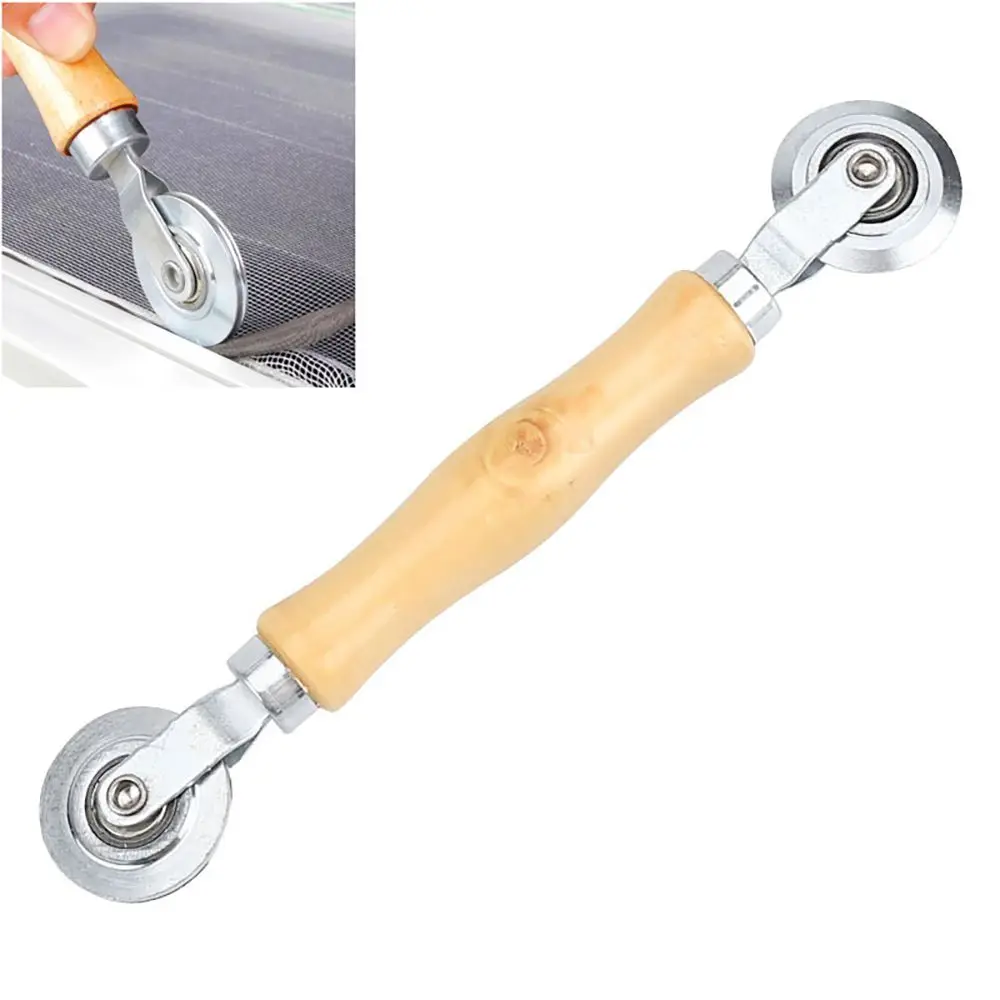 

Hand Durable Screen Door For Double Window Household Rolling Tool Gauze Wheel Window Install Tool Spline Roller