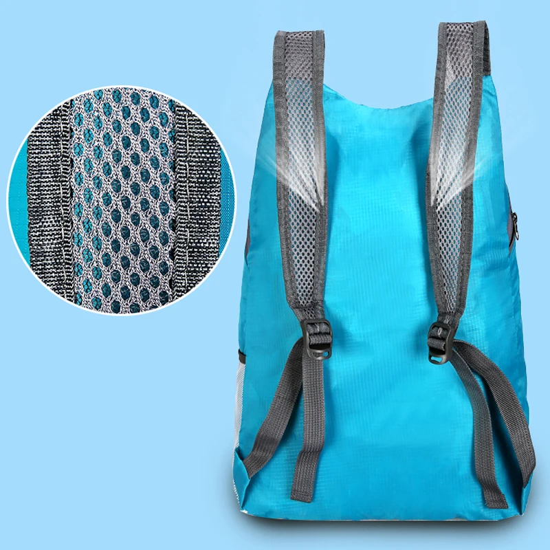 Zaino pieghevole ultraleggero: uno zaino da viaggio compatto adatto per escursioni, palestre e pendolari: avventure all'aria aperta, mul