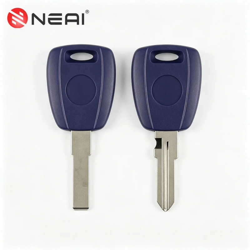 For Fiat 500 Ducato Bravo Punto Daily Scudo Replacement Transponder Car Key Case Shell Housing SIP22/GT15R Uncut Blade No Logo