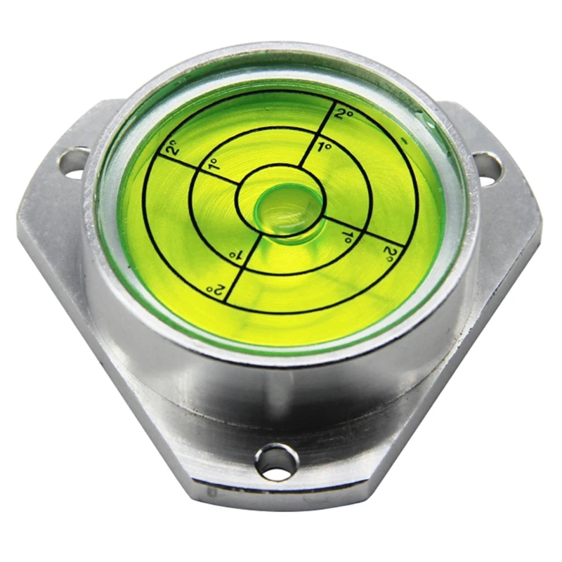 do aluminiowej poziomnicy Triangle Bullseye do obudowy o wysokiej dokładności 30 '/2mm Cir Dropship