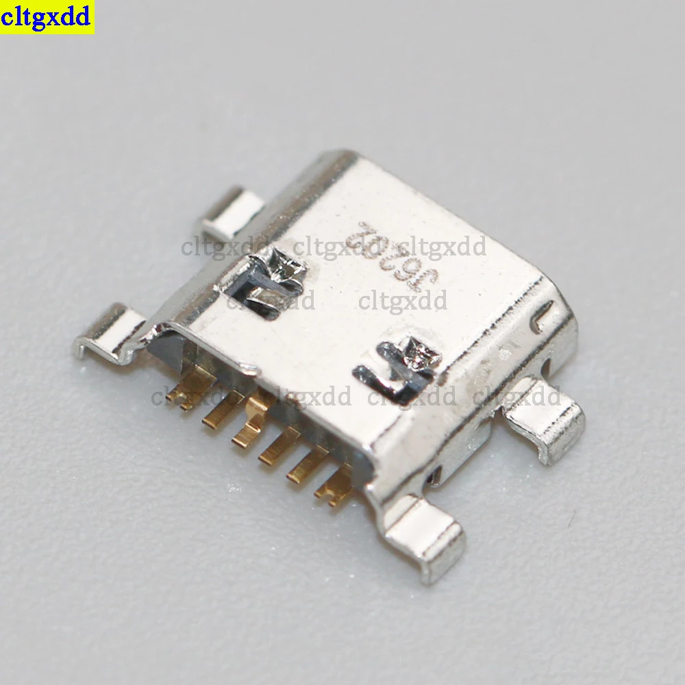 Cltgxdd-موصل منفذ شحن usb مصغر ، 5 قطع/دفعة مناسبة لهاتف i8160 ، s5160 ، 6 دبوس ، مقبس شحن ، قاعدة توصيل